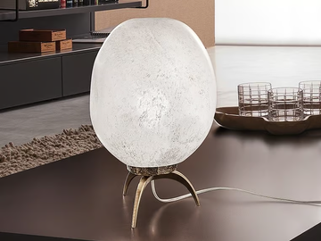 STONE - LED blown glass table lamp by Patrizia Volpato - view 2